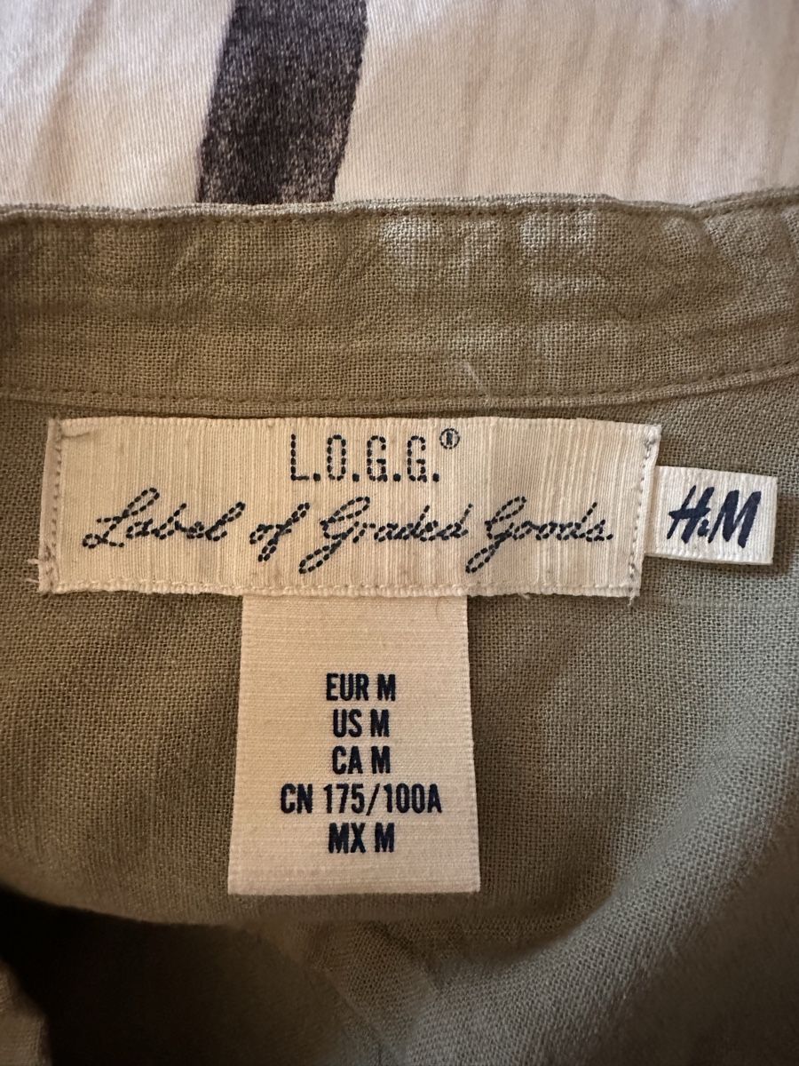 H&M Hemden: Cotton and linen shirt M – Gebraucht aus Bellinzona von Samirablank 3