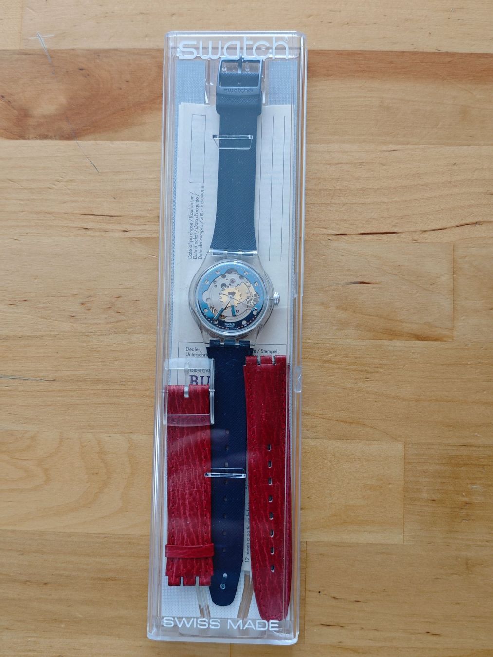 Swatch Montres: Swatch Automatique Red Ahead – Neuf avec emballage d'origine à YVERDON-LES-BAINS par CYBERSALE 4