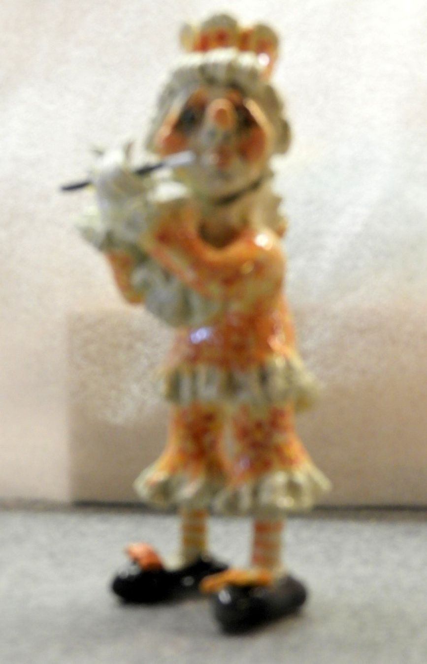 Statuette: FASNACHTSFIGUR Dummpeter Piccolo 15-18cm EINZELSTUCK – Nuovo (secondo la descrizione) da Ettingen venduto da 1985printemps 4