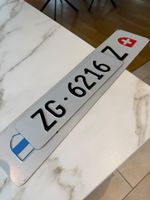 Kontrollschild ZG 6216