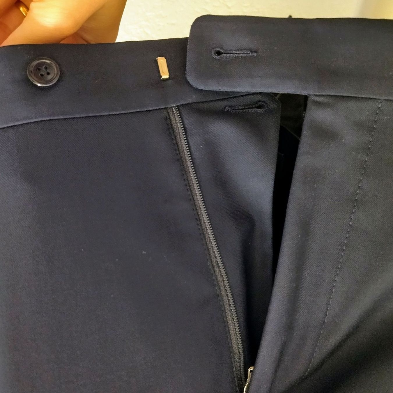 Hosen: Scabal Hose - Grösse 52R NEU – Neu und originalverpackt aus Magden von Fimo29