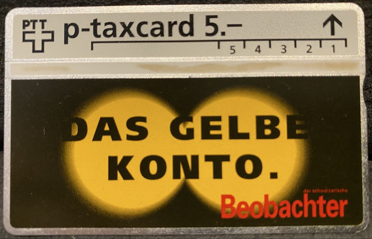 Schede telefoniche: P-taxcard neuve  – Nuovo (secondo la descrizione) da Lausanne venduto da babacard10