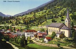 Fiesch   VS  im Goms  an der Furkastrasse