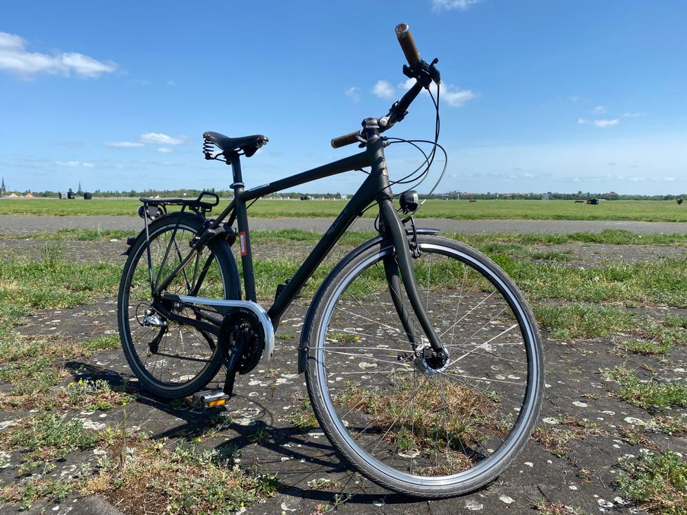 Poignées De Vélo XLC GR-S29 Mixte Adulte – Cuir, Look Vintage, Longueur 135/92 Mm, Pour Guidon 22 Mm