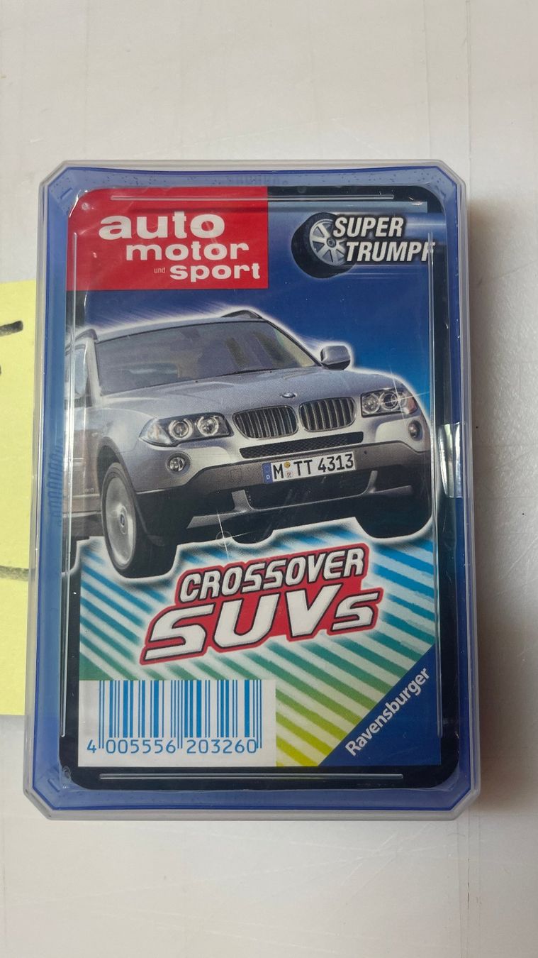 Giochi: 2 Stk. Quartett Spiele Cabrios SUV – Nuovo e nell'imballaggio originale da Glattfelden venduto da cybermaxx 2