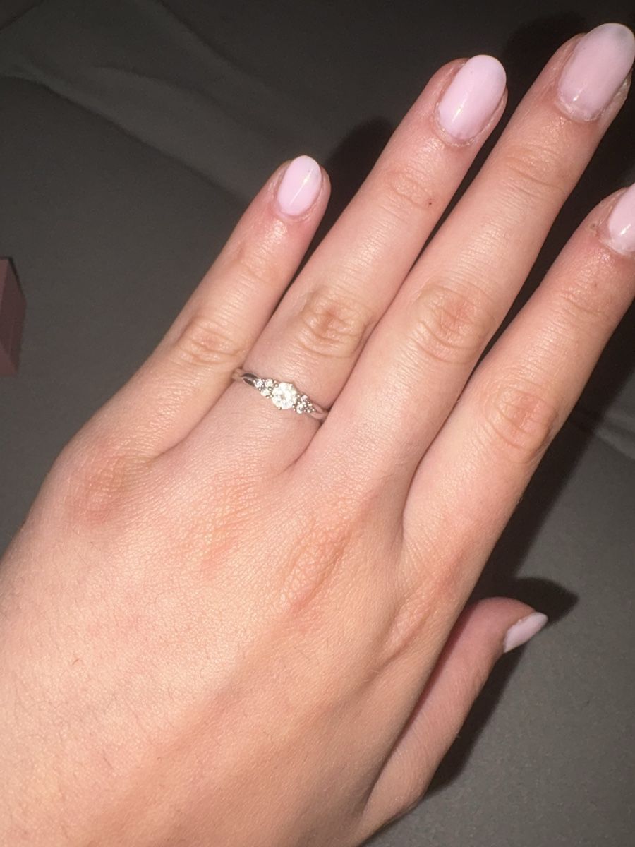 Ringe: Verlobungsring 18 Karat Weiss Gold – Neu und originalverpackt aus Unterlunkhofen von ber_98rq 1