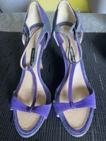 Giorgio Armani Sandales violettes T 38.5 - État impec!