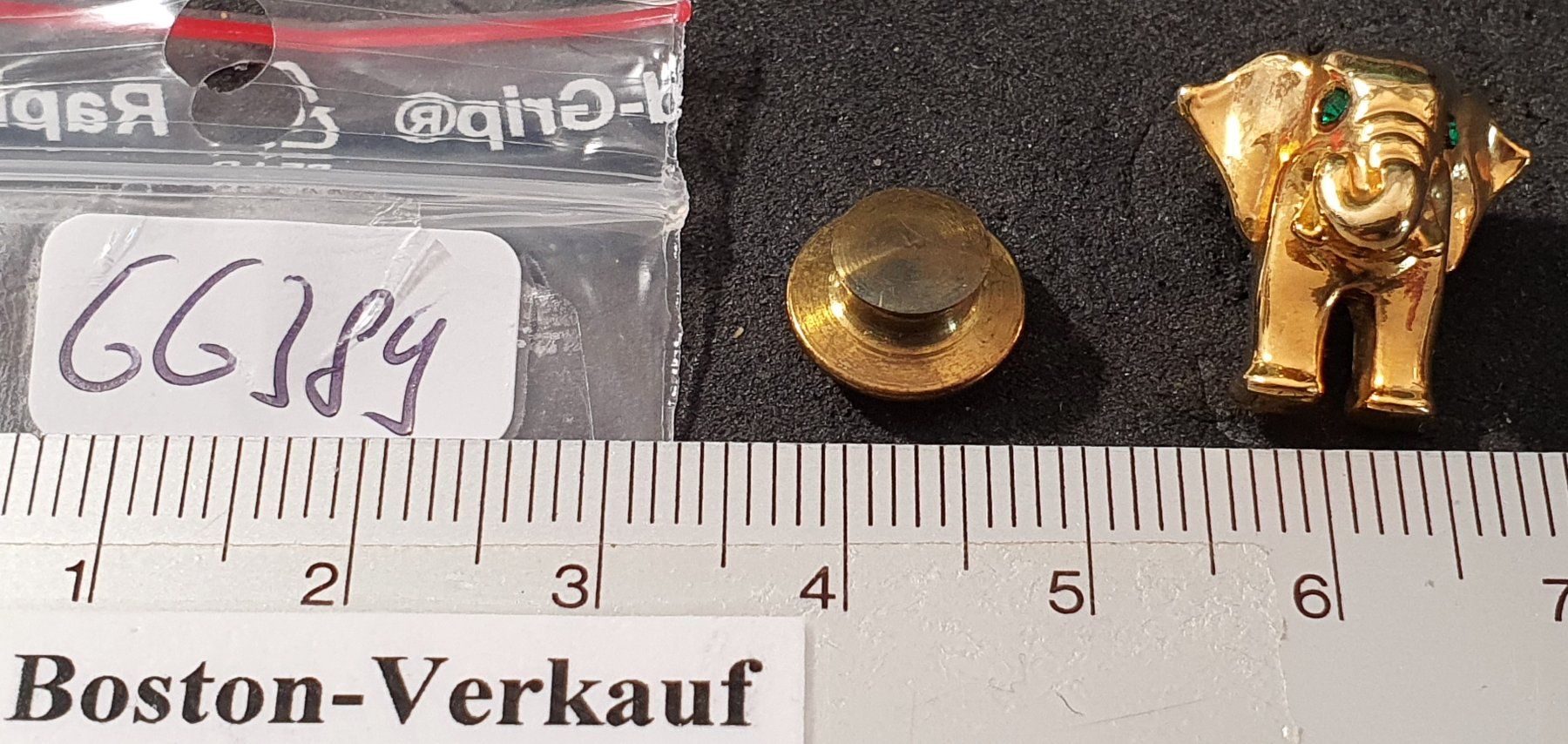 Placchette & Badge: GG389 - 3D Pin Elefant – Usato da Reinach BL venduto da Boston-Verkauf 7