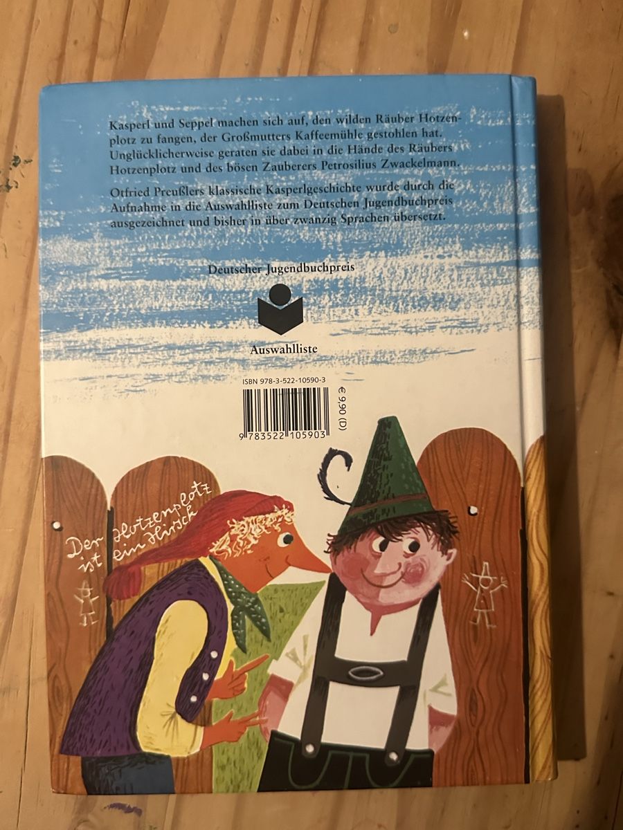 Libri: Buch Der Räuber Hotzenplotz Otfried Preussler – Usato da Fahrwangen venduto da lya_n6l6 1