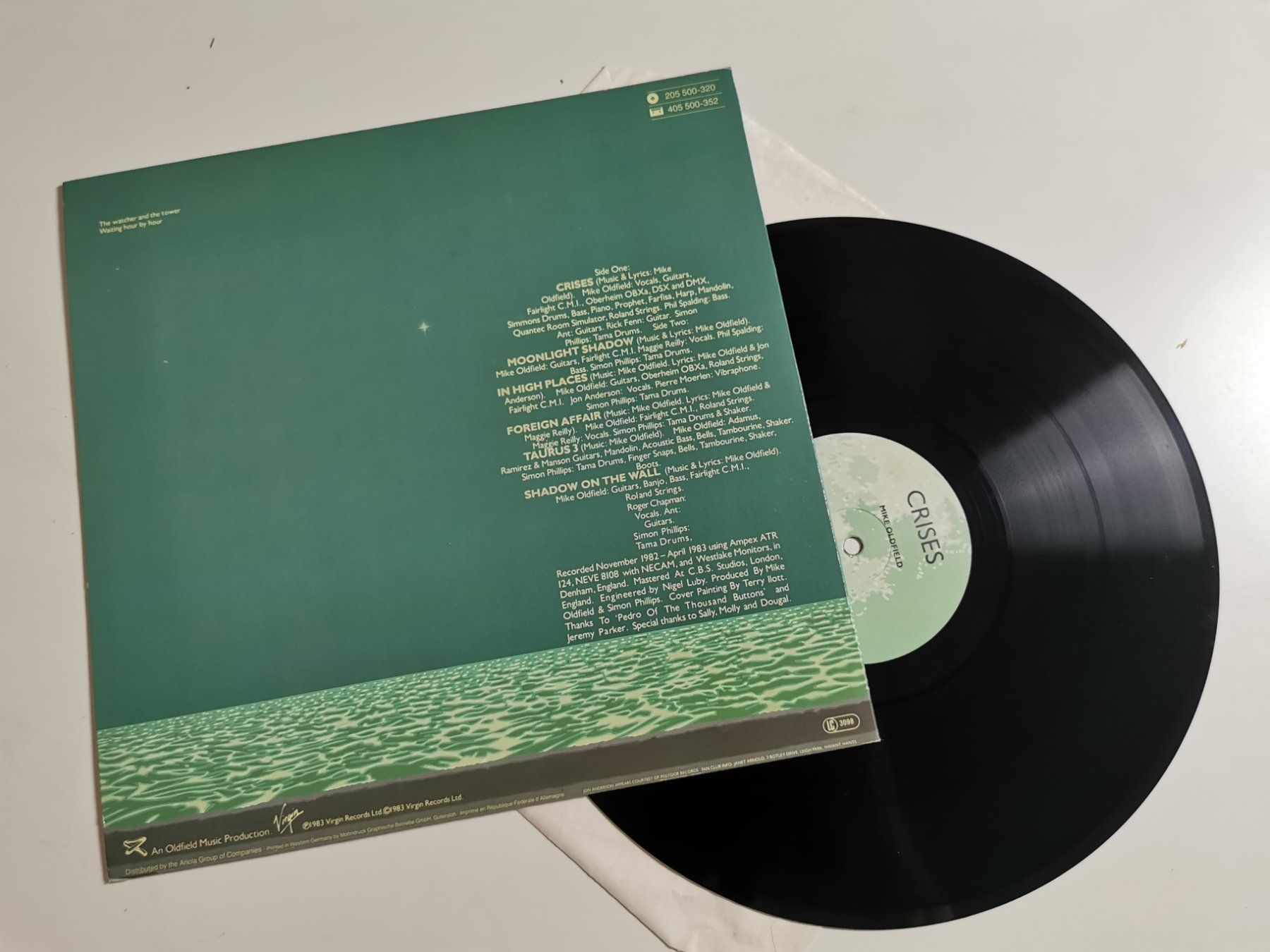 Dischi in vinile: Mike Oldfield - Crises – Usato da Grafenried venduto da Jukebox70 1