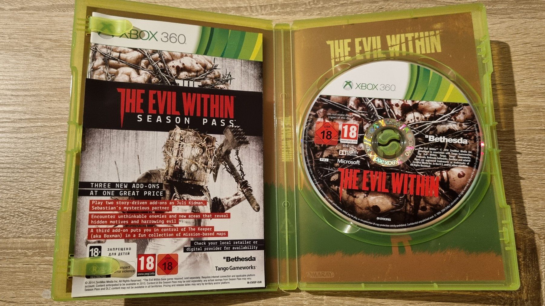 Giochi: The Evil Within Xbox 360 – Usato da Hagenbuch ZH venduto da lecterr55 1