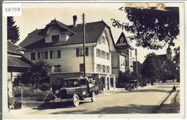 Neudorf LU - Dorfpartie mit LKW LU 1816