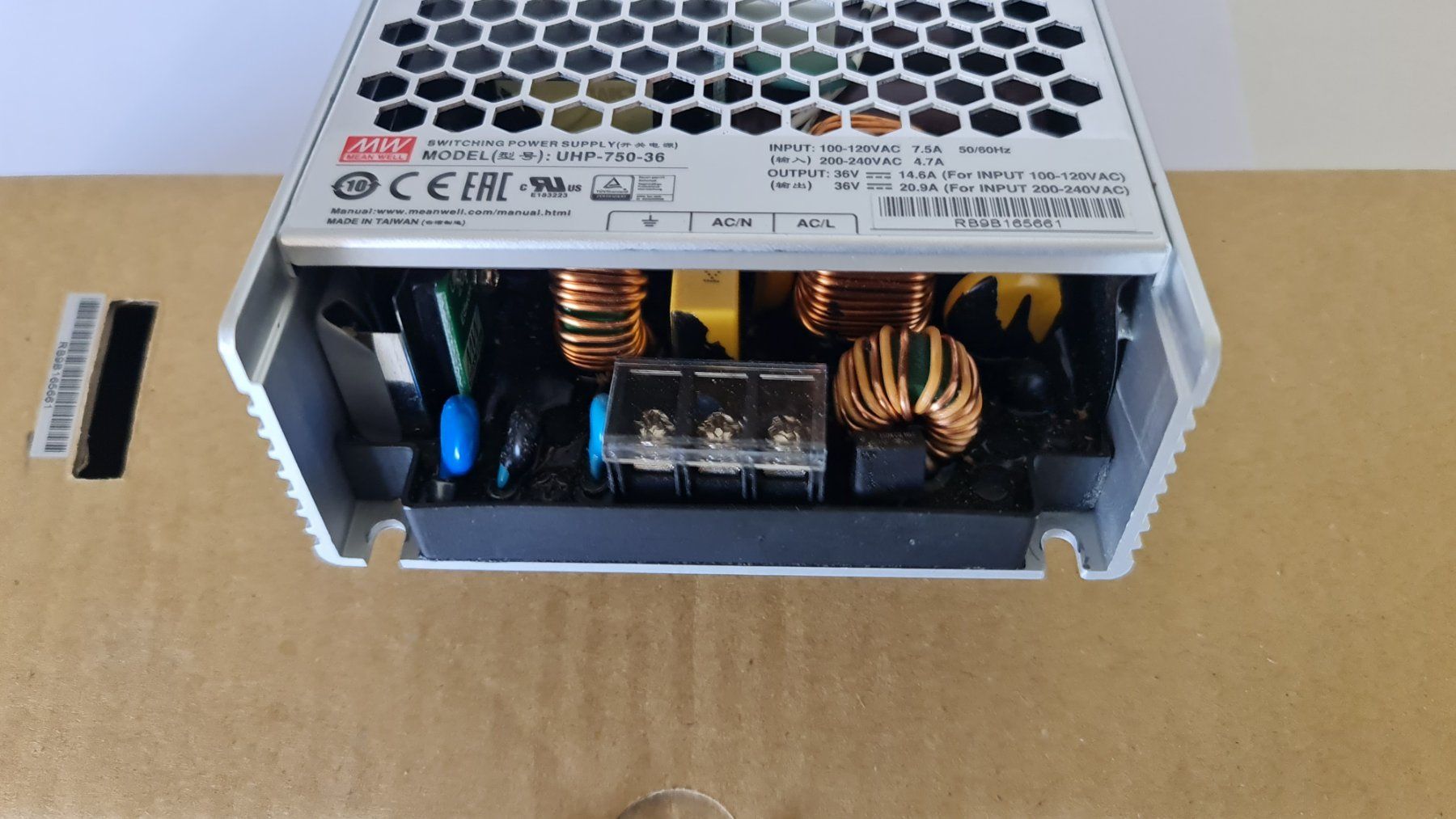 Componenti elettronici: 750W Netzteil 36V/20.9A – Nuovo e nell'imballaggio originale da Meiringen venduto da Logia 4