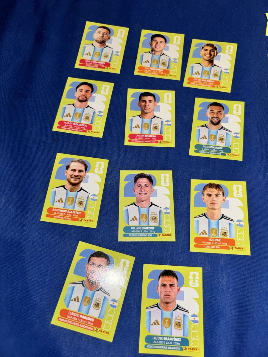 Panini Carte collezionabili: Argentinien 11x panini – Nuovo (secondo la descrizione) da Olten venduto da Melxnie_46