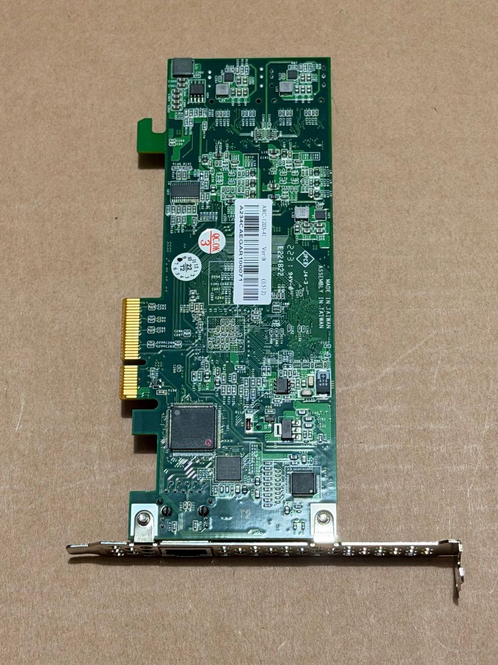 Server: Areca ARC-1203-4i 4-Port SATA RAID Controller 512MB Cache – Usato da Liestal venduto da ElektraG 2