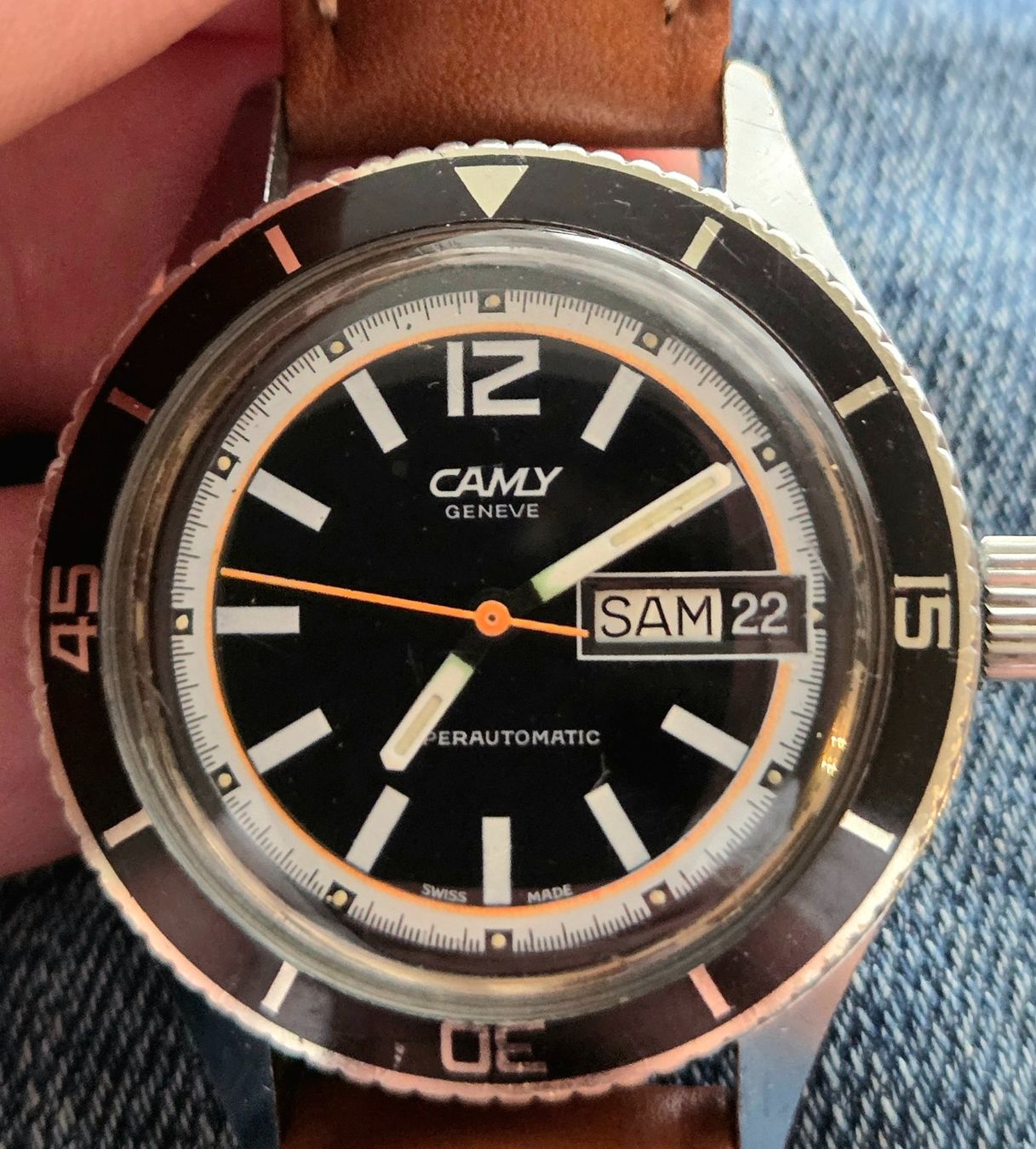 Montres: Rare - Camy Superautomatic - référence 7623 – D'occasion à Collombey par Babi85 2