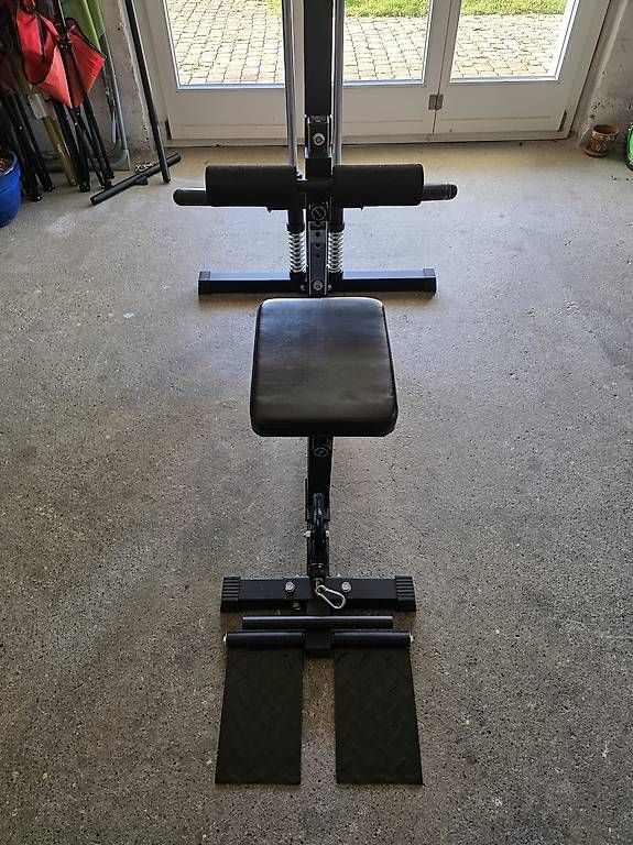 Hometrainer: Latzug plus 6 griffe & 50 mm adapter – Usato da Schaffhausen venduto da moruk1980 3