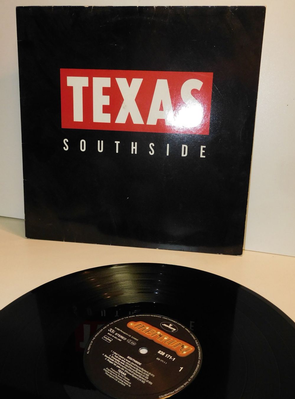 Dischi in vinile: LP - 1989 - Texas  - Southside - Schallplatte    LP – Usato da Sursee venduto da 76 6