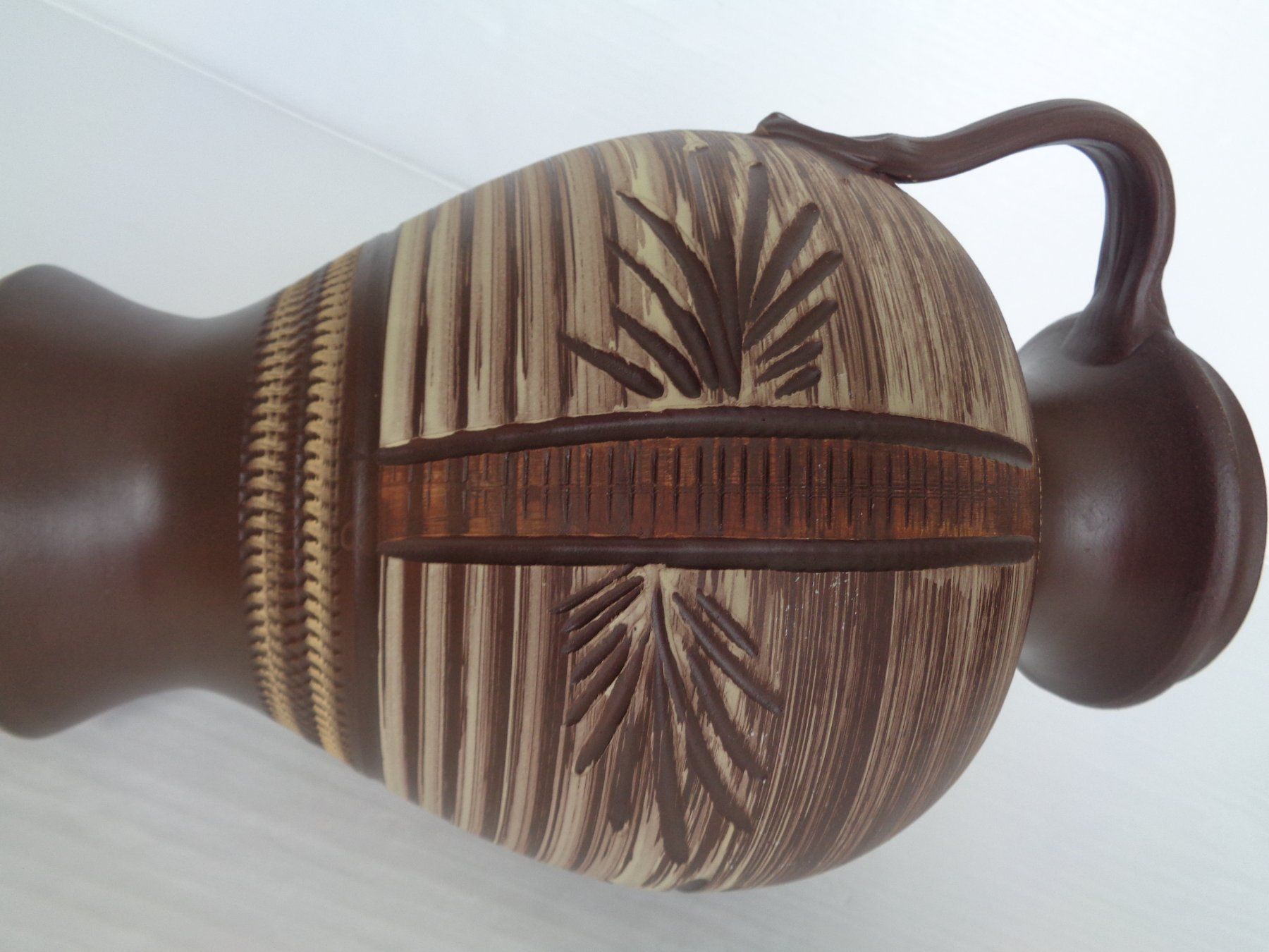 Vasi & Recipienti: Keramik Henkelvase mit Relief - Handarbeit – Usato da Chur venduto da omonia 6