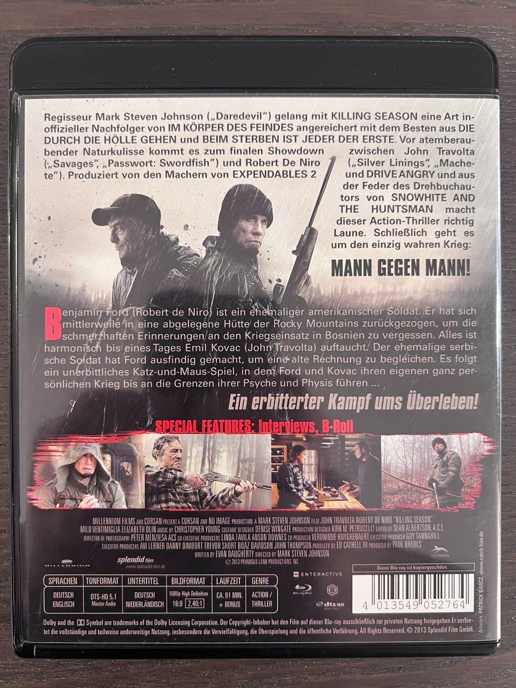Tutti i DVDs: Killing Season – Usato da Zürich venduto da Blu-ray_ZH 1