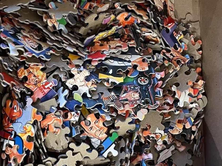 Puzzle: Puzzle Television History – Usato da Schaffhausen venduto da Bootes 3