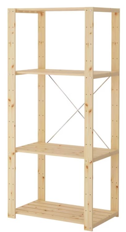 Kellerregal aus Holz, 78x50x171 cm (2 Stück) Kaufen auf Ricardo