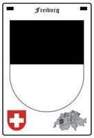 Blechschild-WAPPEN FREIBURG