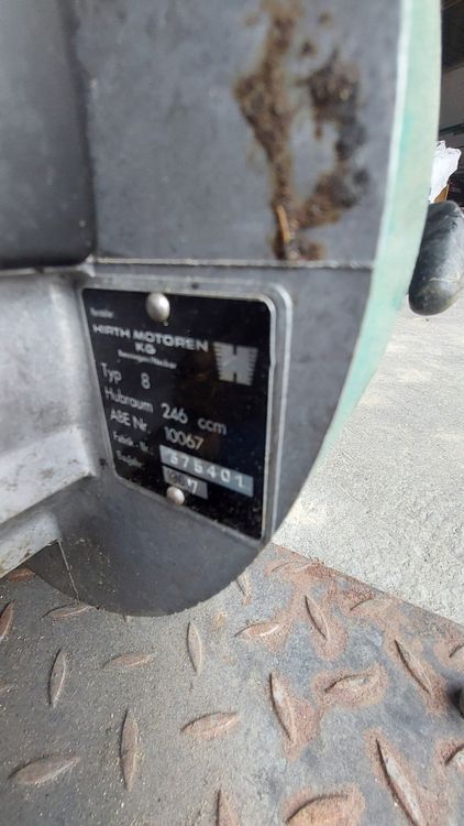 Motor HIRTH Typ 8 Oldtimer Standmotor (Gebraucht) in Bilten für CHF 75 ...