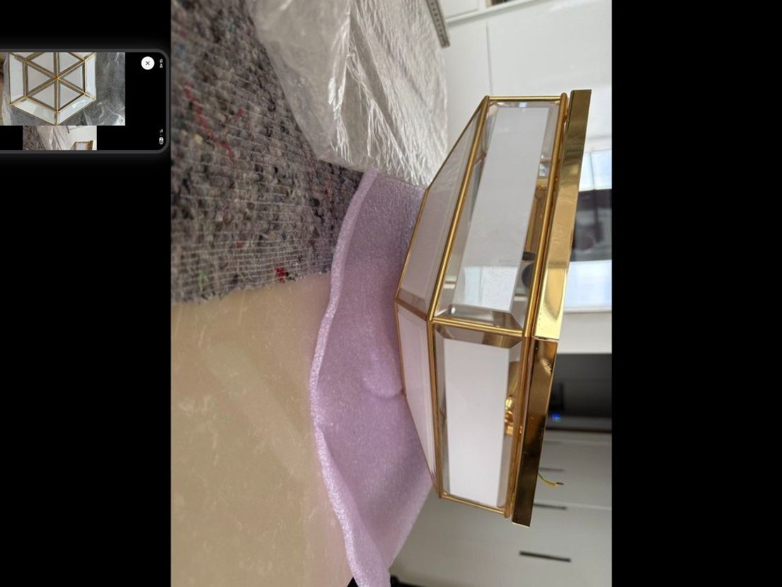 Lampadari & plafoniere: Lampe art déco hexagonale – Usato da Denges venduto da elo_2zgb 4