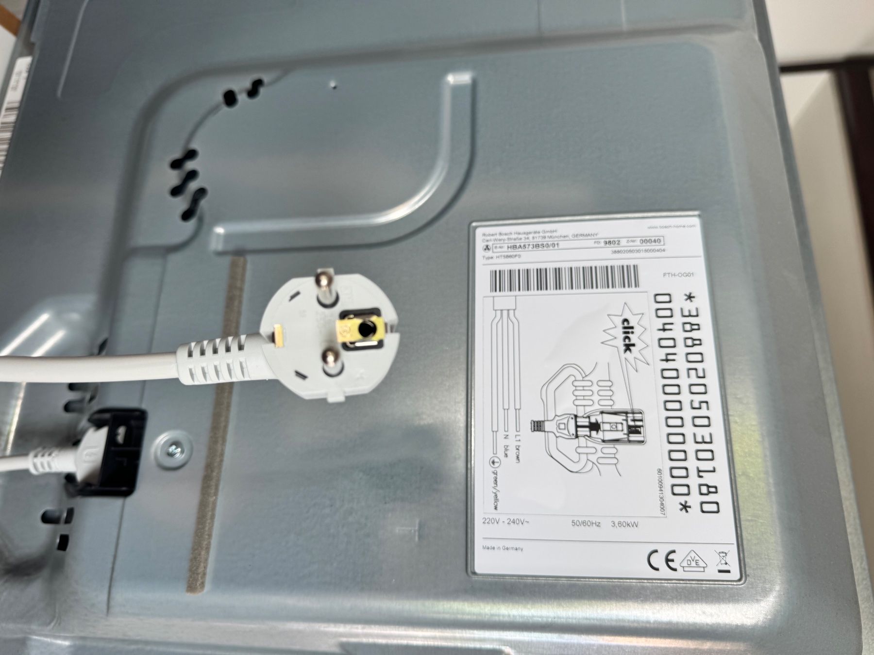 Bosch Fours: Bosch Einbaubackofen HBA573BS0 – Top Zustands  – D'occasion à Gersau par mfk01 7