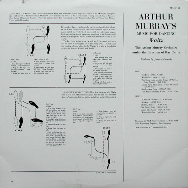 Dischi in vinile: Murray Arthur Orchestra: Arthur Murray's Music For Dancing - – Nuovo (secondo la descrizione) da Steinhausen venduto da Vilivinili 1