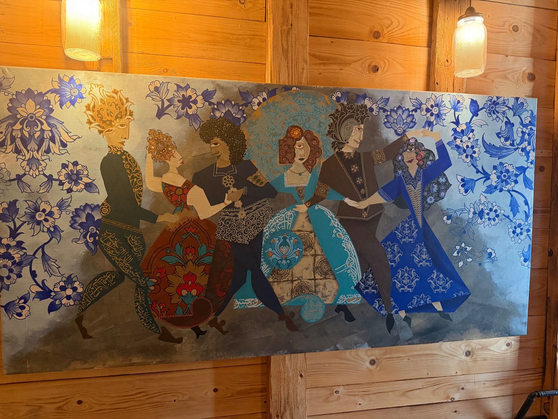 Gemälde: Handgemaltes Original Persische Tradition in moderner Kunst – Gebraucht aus Höri von ato_7v9f 1