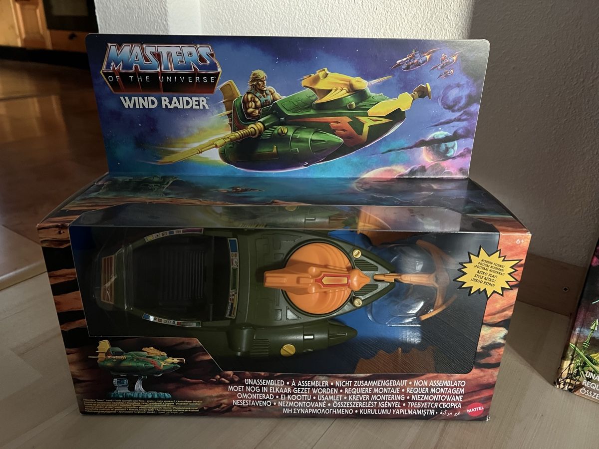 Masters of the Universe Figuren: Wind Raider Masters of the Universe – Neu und originalverpackt aus Altstätten SG von
