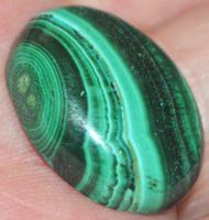 Cabochon L-1921 – Malachit – 21x16mm