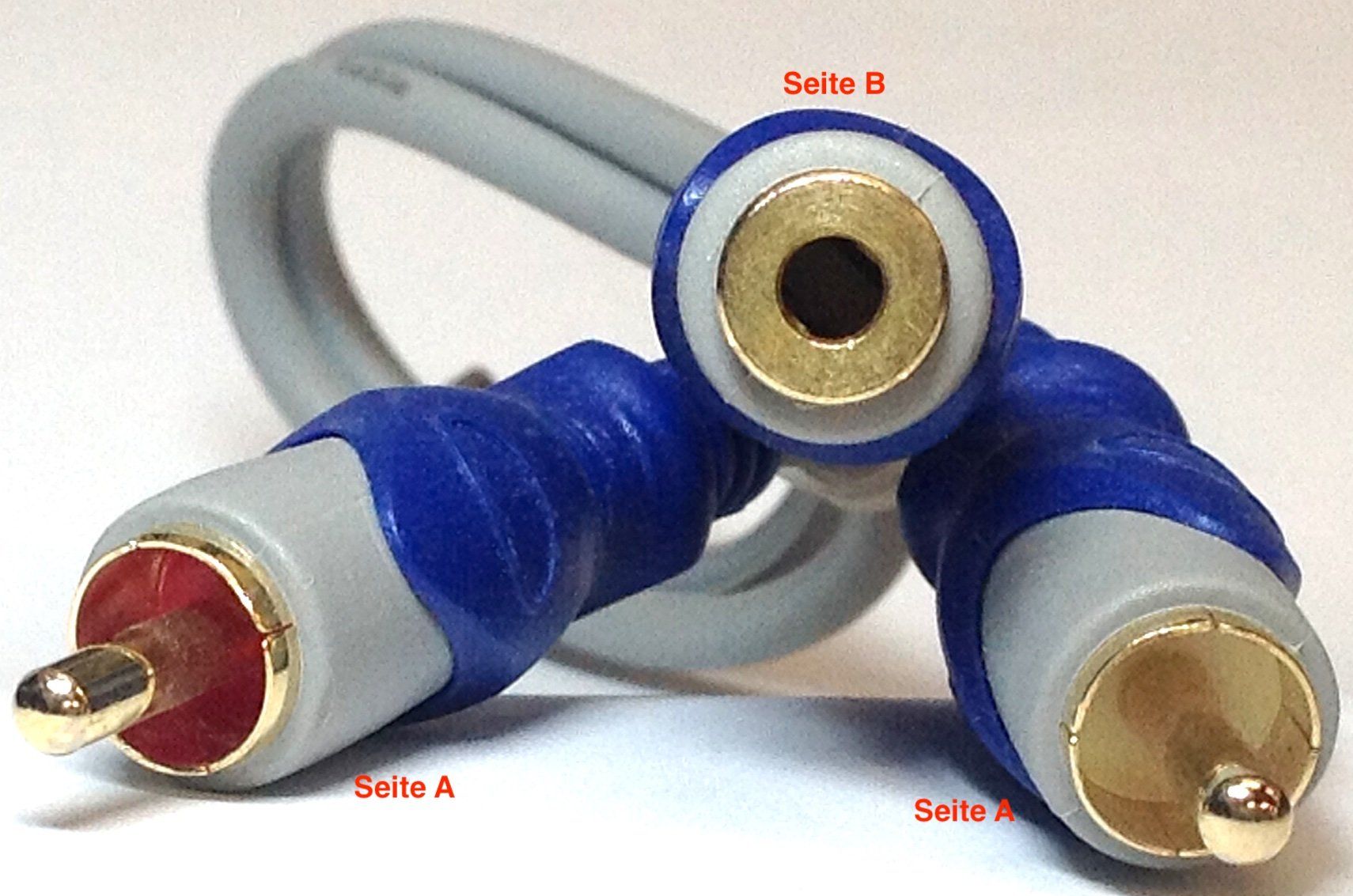 Kabel: Multimedia Audio Kabel Klinke-zu-Cinch Duplex 2-Phasen – Gebraucht aus Reinach AG von RiesenServicesGmbH