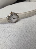 Elegante Damenuhr Eterna-Matic mit Lederarmband
