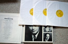 Verdi Rigoletto Kubelik Fischer-Dieskau 3 LP Box