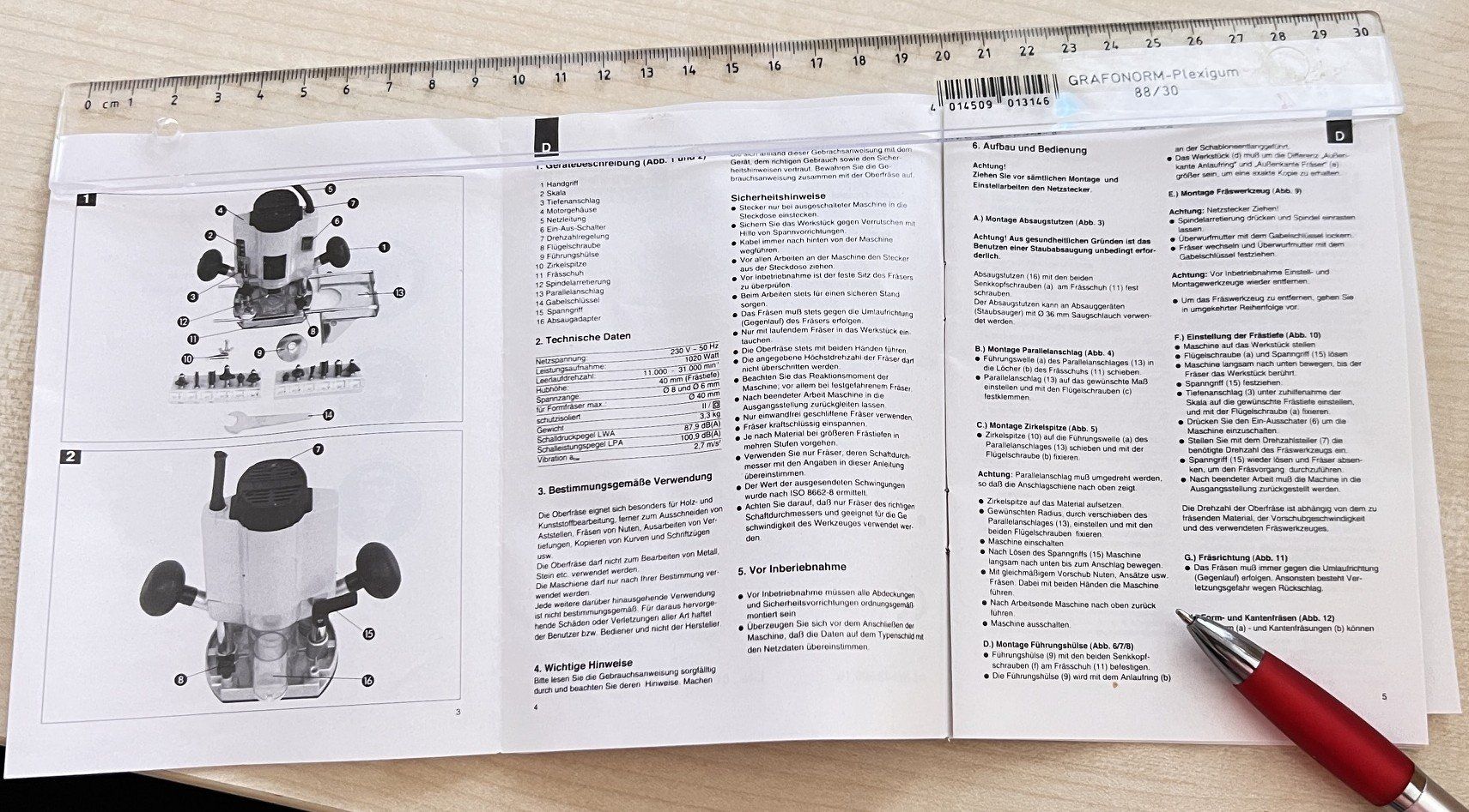 Tous les outils: Oberfräser Marke Einhell – D'occasion à St. Erhard par Bari56 5