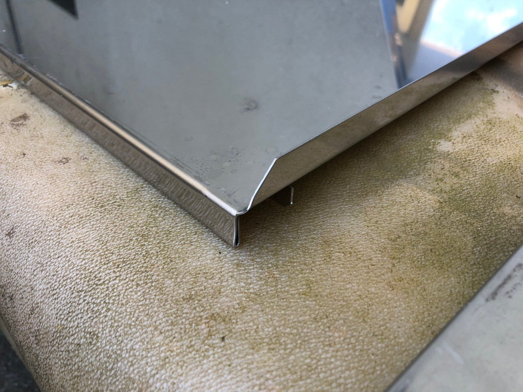 Piatti di portata: 3 Chromstahlbleche 61x35.5cm – Usato da Hinterkappelen venduto da atomschnee 3