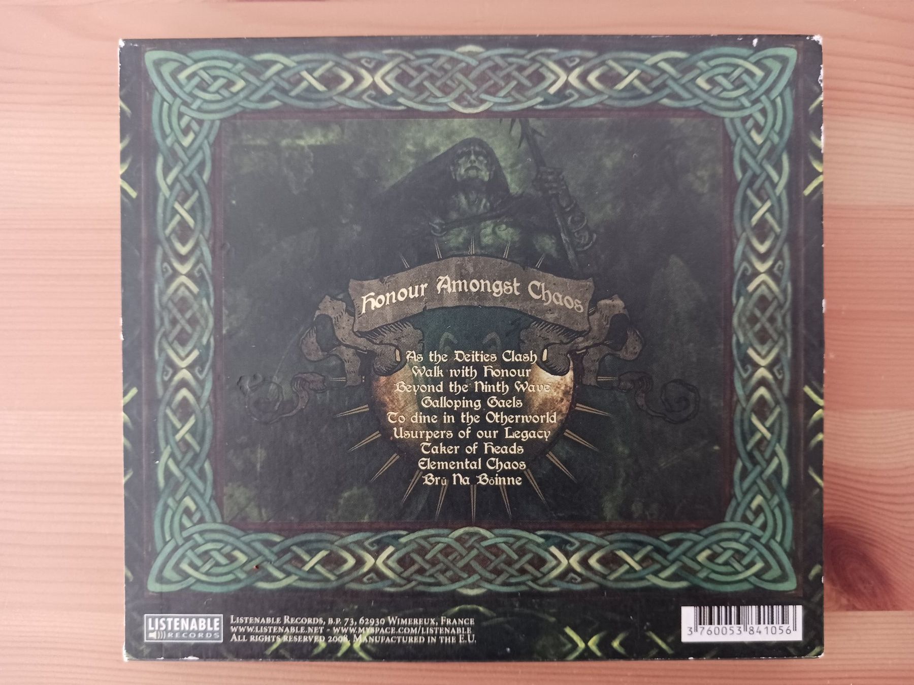 CD: Waylander - Honour Amongst Chaos, CD 2008 – Usato da St. Gallen venduto da KCC 1