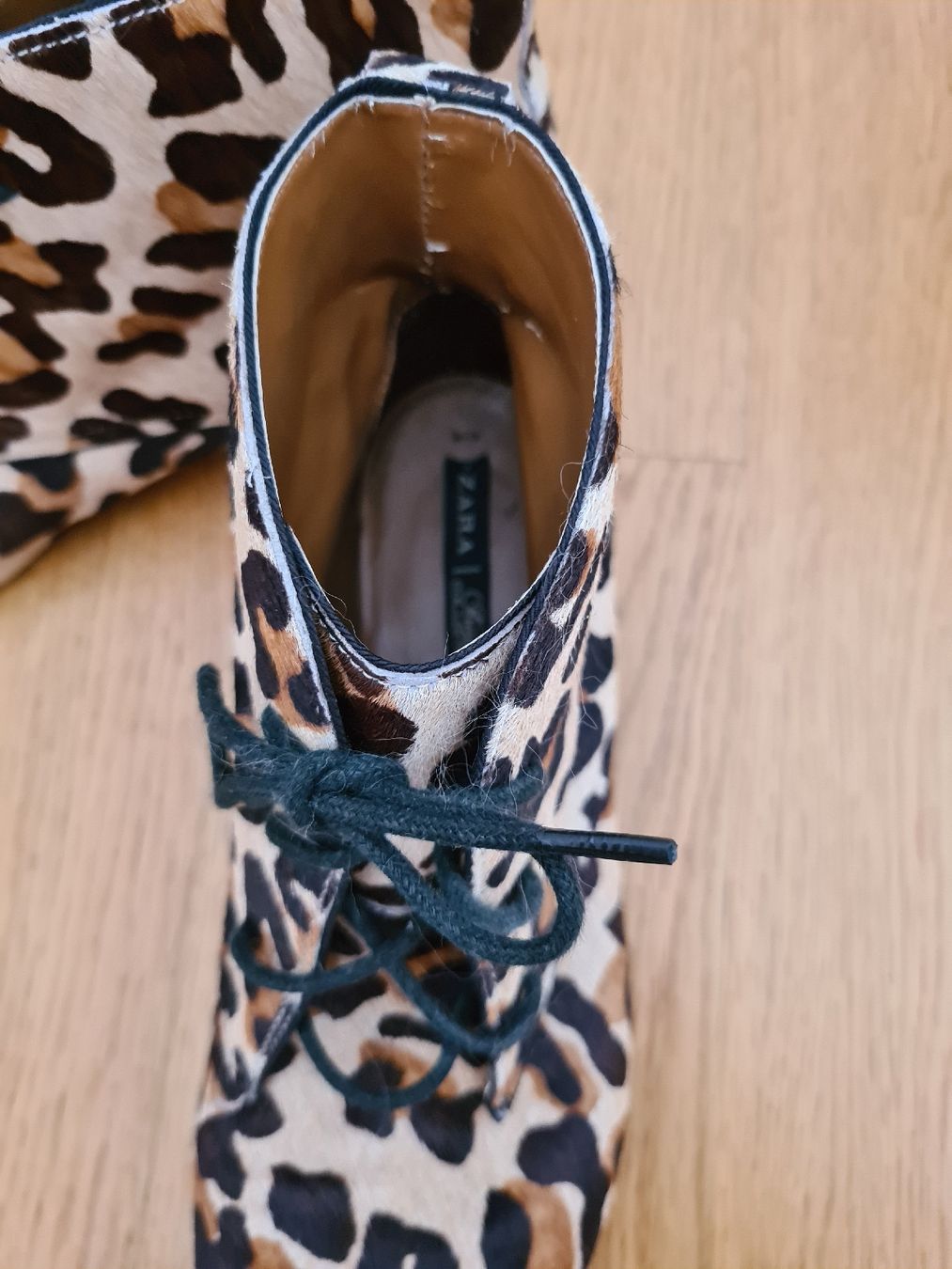 Zara Scarpe da donna: Stiefelette  Leo-Look Gr. 38  – Usato da Zofingen venduto da nena-0809 1