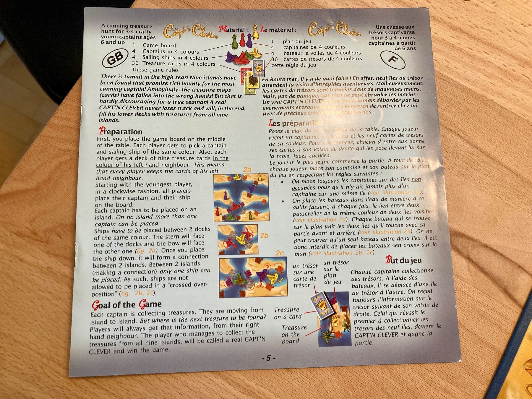 Spiele: Spiel 🎲 Capt'n Clever – Gebraucht aus Stäfa von nale068 8