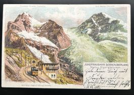 Jungfraubahn Schlumpf Litho 