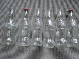 Coca Cola Flaschen 6x Vintage