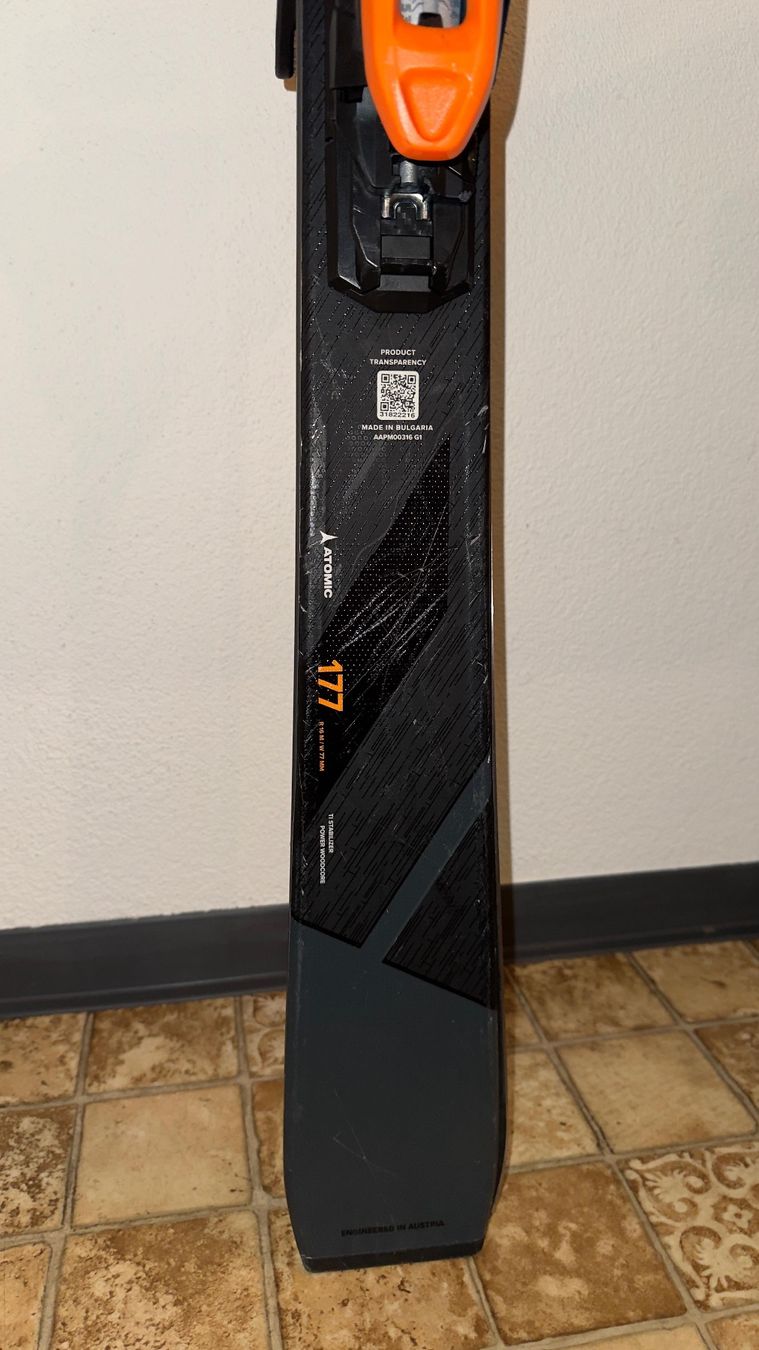 Atomic Sci: Atomic Redster Q4 Grey-Black – Usato da Ascona venduto da Deb_Stella 3