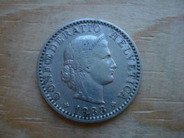 (S1) 20 Rappen 1883