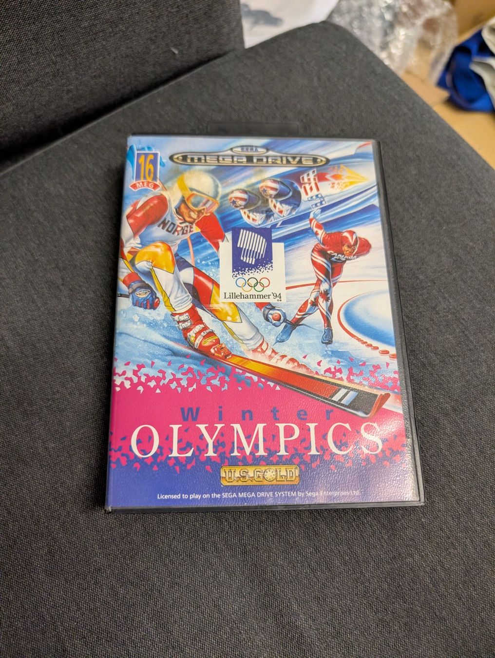 Spiele: Winter Olympics Sega Mega Drive – Gebraucht aus Giubiasco von Ticinerd