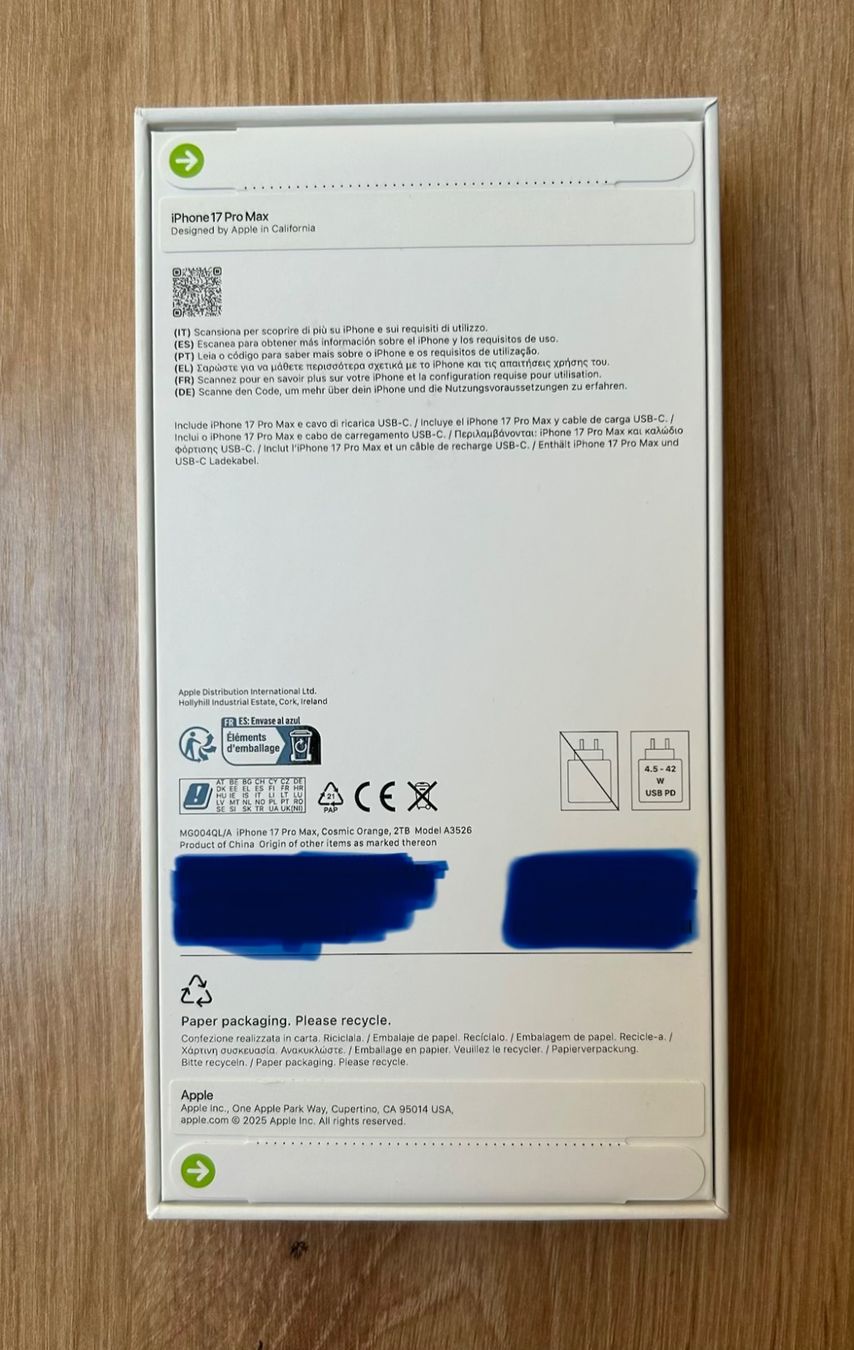 Apple Portables: iPhone 17 Pro Max 2TB Cosmic Orange Fabrikneu !! – Neuf avec emballage d'origine à Schattdorf par wal_5l5t 1
