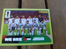 Panini Sticker Jordan National Team JOR 13