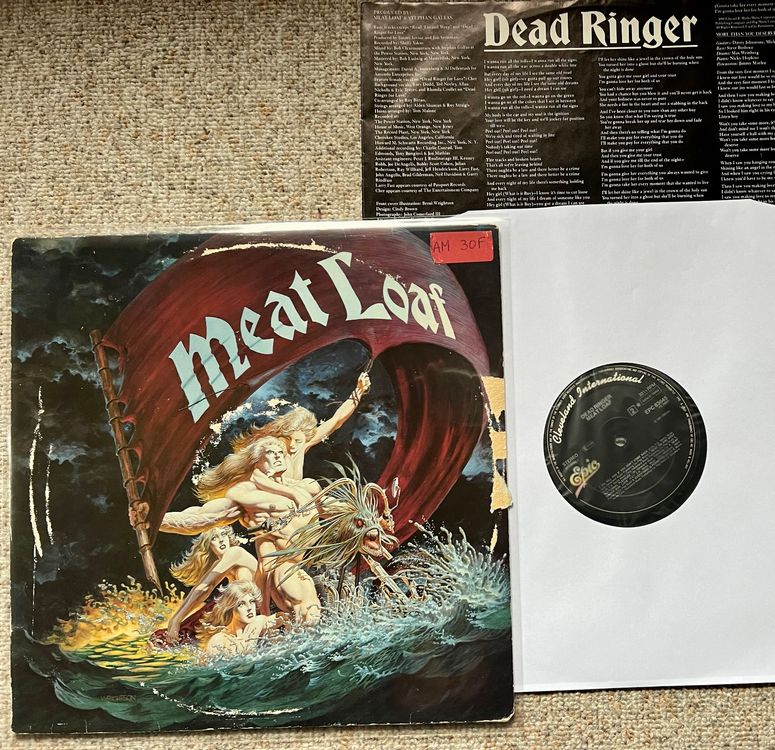 Meat Loaf – Dead Ringer - LP ♪ GEWASCHEN ♪ (Gebraucht) in Unterseen für ...